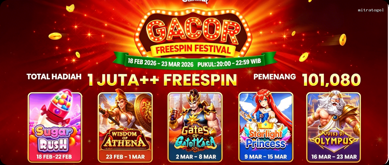 Login mitratogel Sekarang Bonus Melimpah